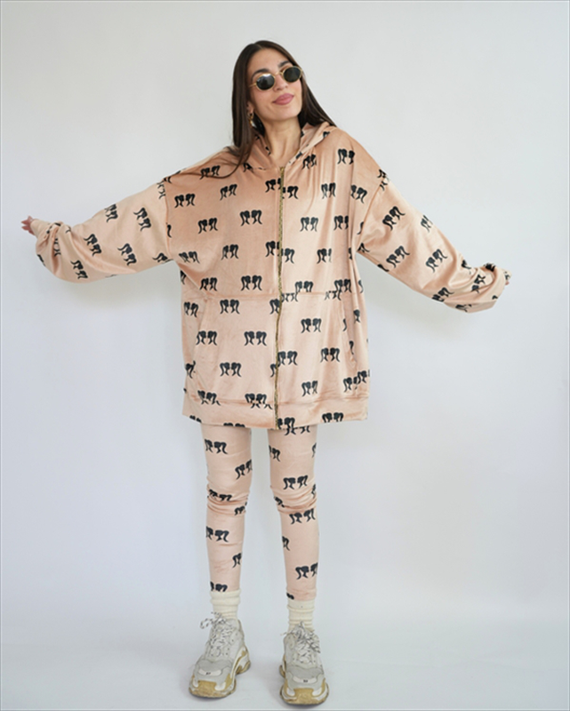 Pony logo sweater with zip fw2532-null