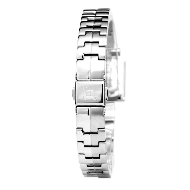 Silver stainless steel dress watch-null