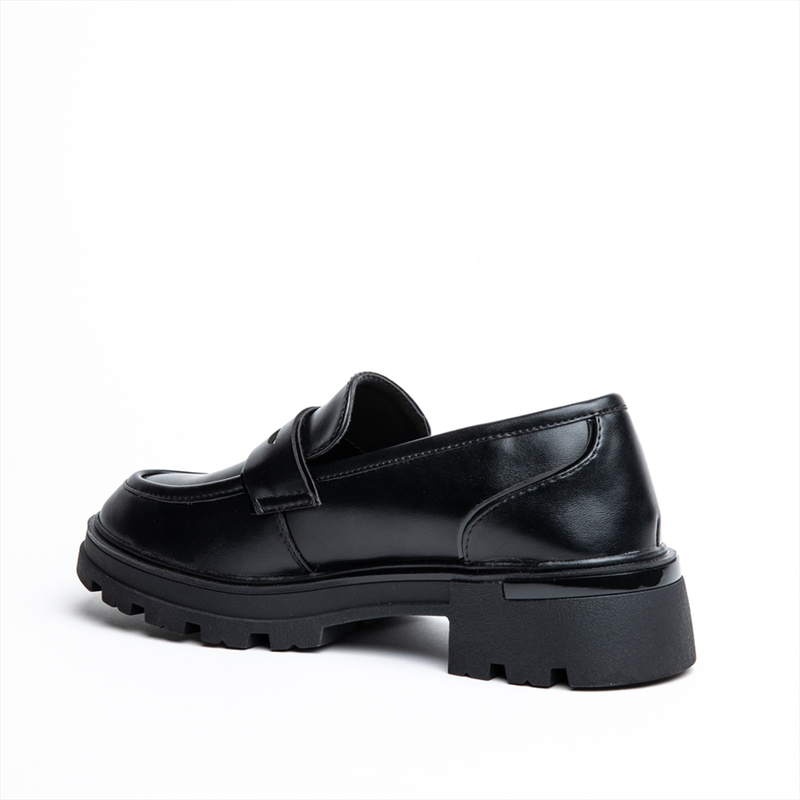 Miss belgini loafer pumps with elevated rubber heel image number null