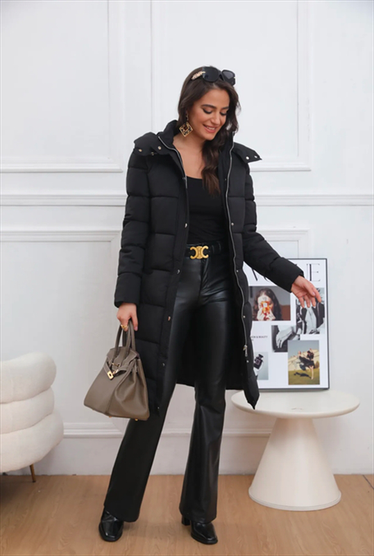 Long down jacket-null