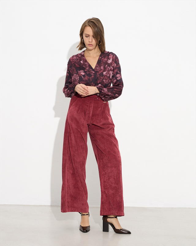 Trouser corduroy-null