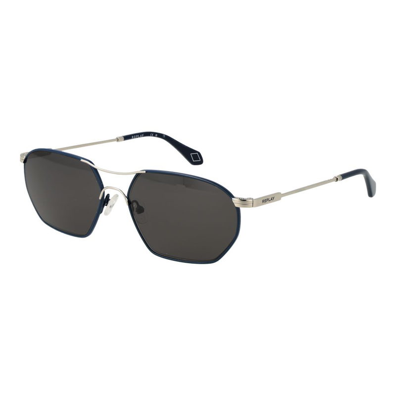 Silver metal sunglasses-null