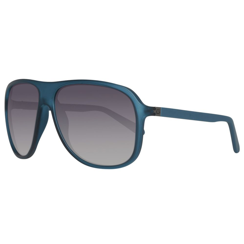 Blue plastic sunglasses-null