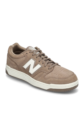 New balance court sneakers, Brown, medium