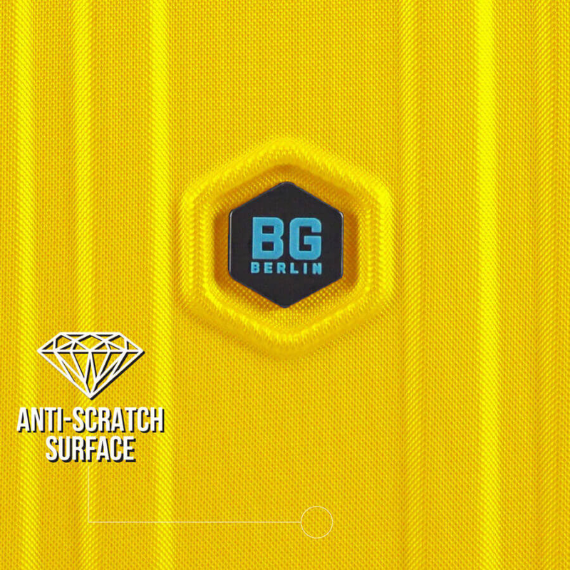 Bg berlin enduro αποσκευες 2pcs set 20"+28" μουσταρδι image number null