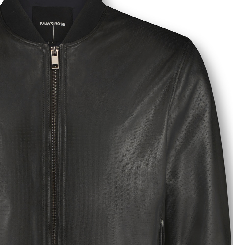 Mays & rose leather jacket image number null