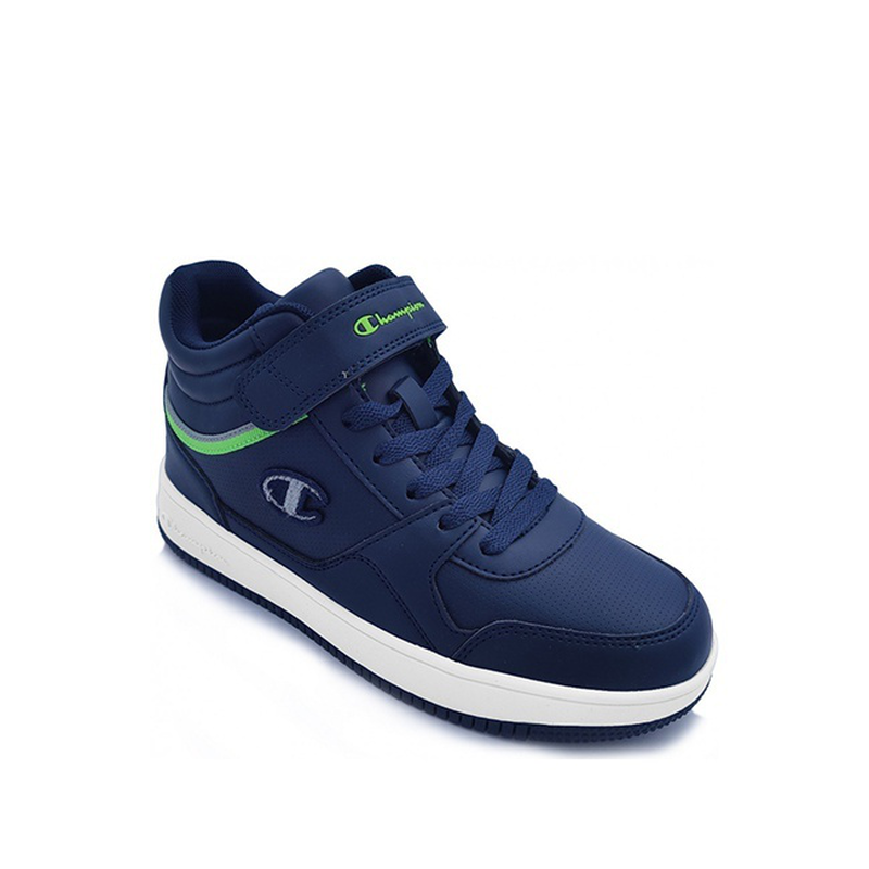 Champion boy mid cut shoe rebound mid b gs (s32405)-null