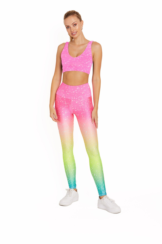 Product image: Goldsheep u-bra in pink splatter dots-null