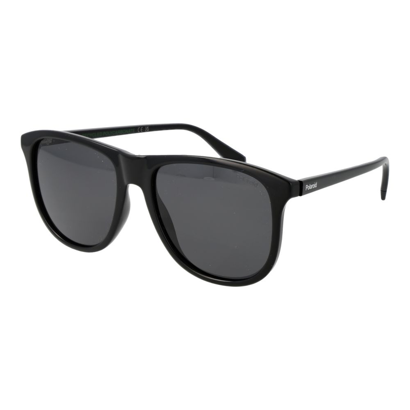 Black polycarbonate sunglasses-null