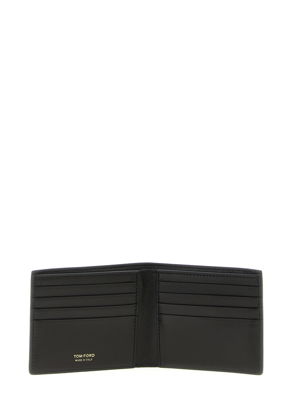 Black calfskin wallet-null