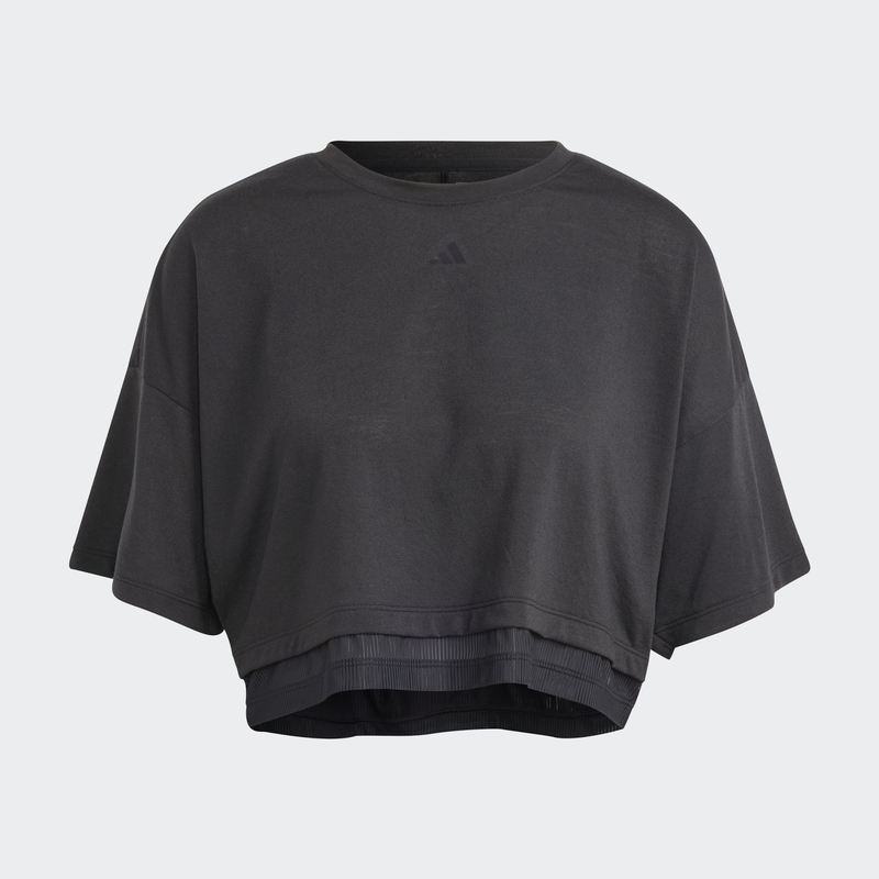 Adidas dance cropped wmn tee-null