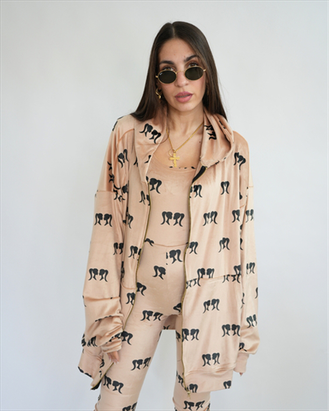 Pony logo sweater with zip fw2532-null