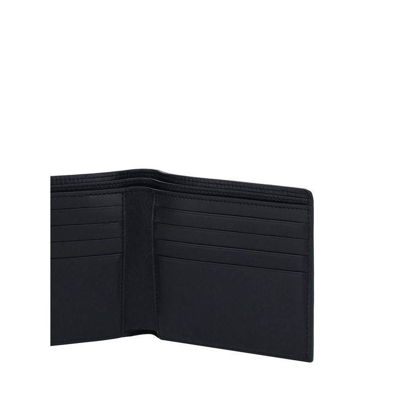 Black calf leather bos taurus wallet-null