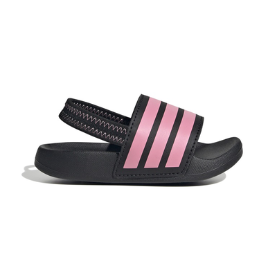 Adidas kids adilette estrap i   cblack/blipnk/cblack, Core Black, medium
