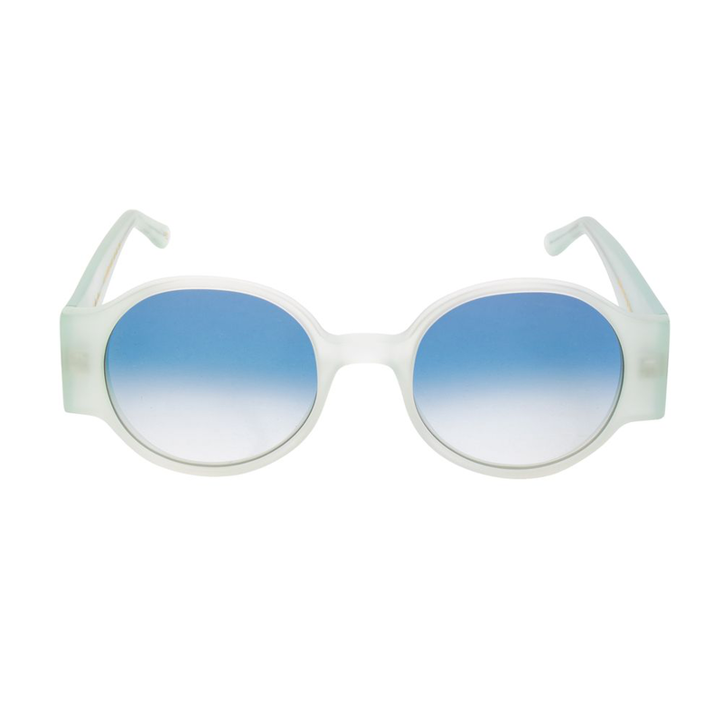 Bicolor acetate sunglasses-null