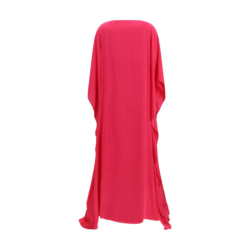 Multicolor viscose long dress-null