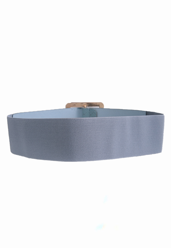 Square buckle belt blue image number null