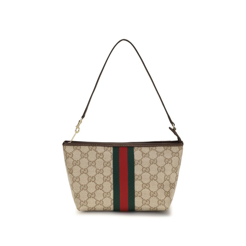 Beige cotton handbag-null