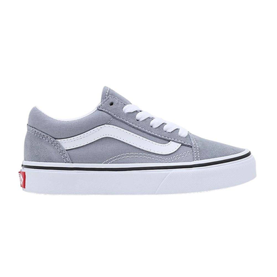 Vans kids color theory old skool shoes, Grey, medium