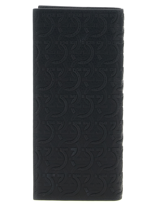 Black calfskin wallet-null