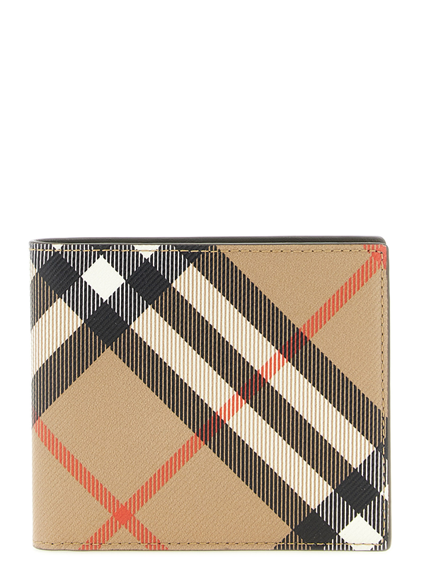 Beige polyethylene wallet-null