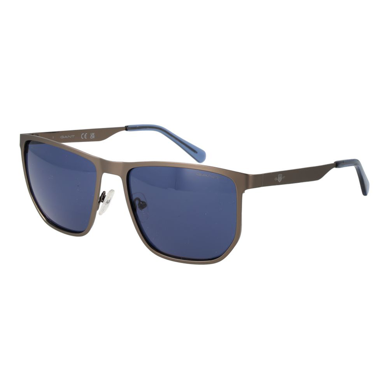 Gray metal sunglasses-null