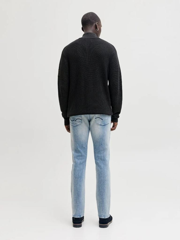 Jackjones jjedetroit knit half zip styd aw25-null