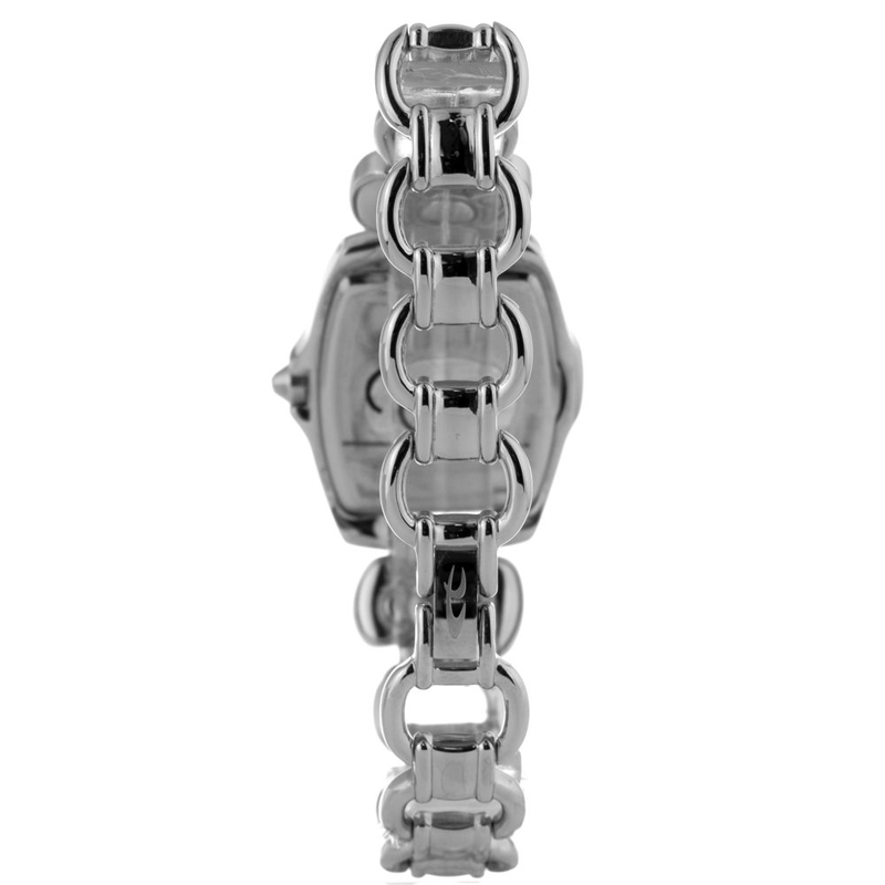 Silver stainless steel dress watch-null