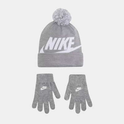 Nan swoosh beanie glove  set boys