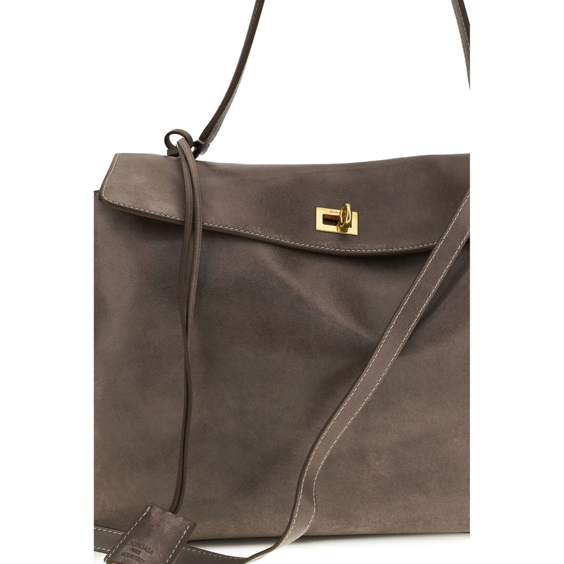 Gray lamb ovis aries aries shoulder bag-null