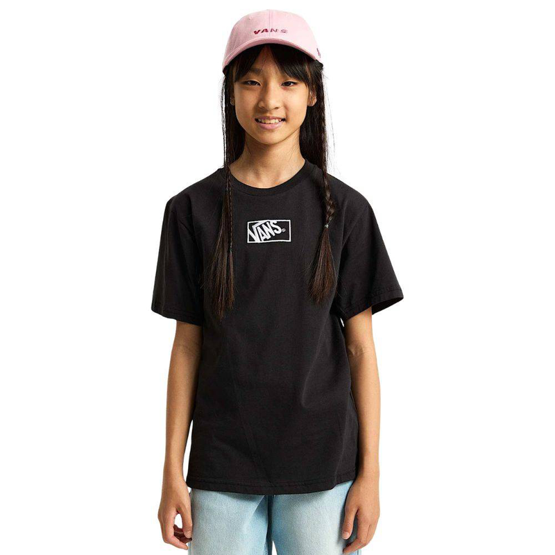 Teen blocked box short sleeves t-shirt-null