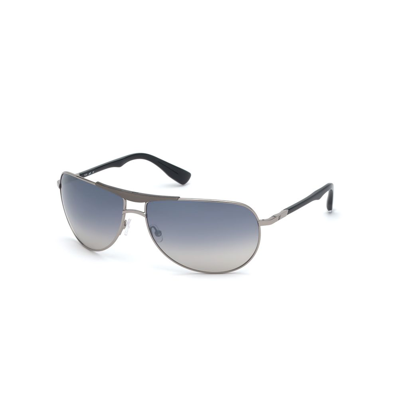 Gray metal sunglasses-null