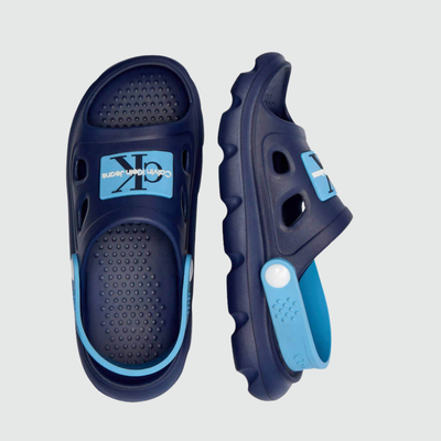 Comfy sandal, Blue, medium