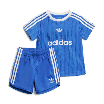 Adidas football set, Blue, medium