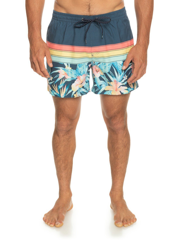 Quiksilver men swimwear sport floral volley 15 (eqyjv04015-b-null
