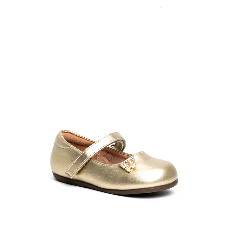 Miss belgini girls ballerinas shoes with butterfly detail-null