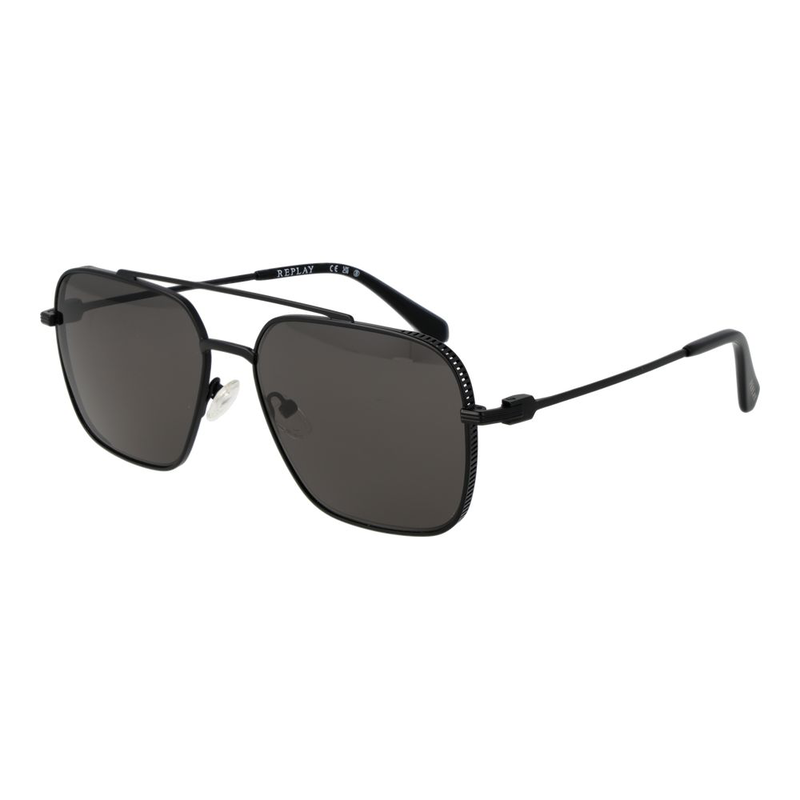 Black metal sunglasses-null