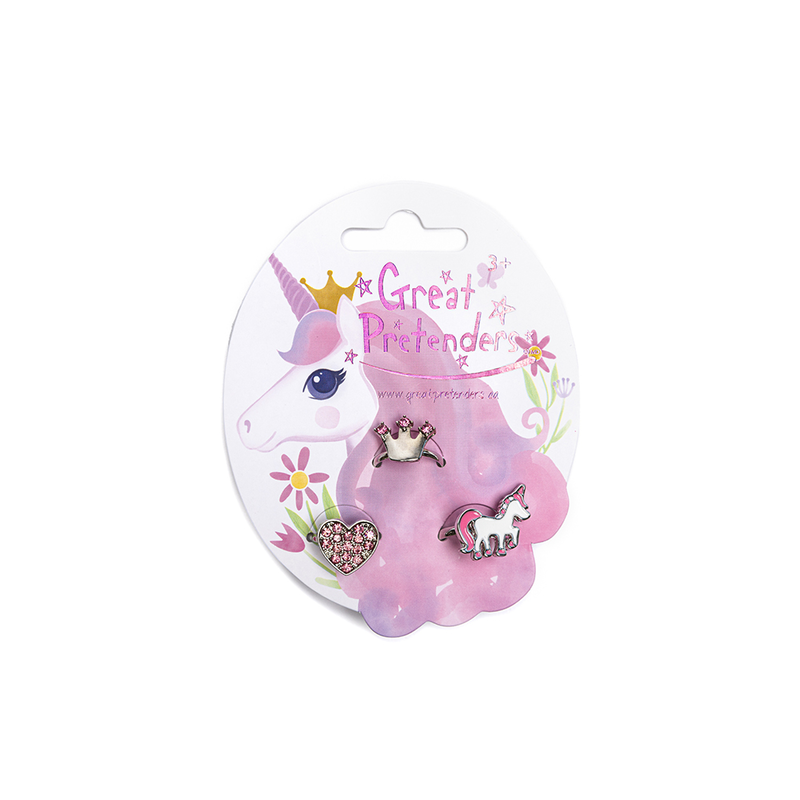 Great pretenders princess ring set, 3pc image number null