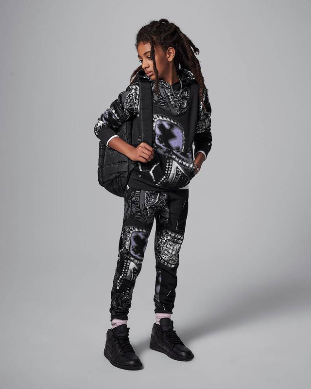 Boys mj mvp fleece aop po image number null