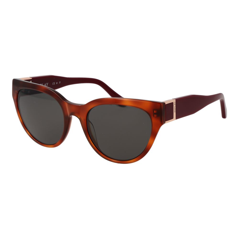 Brown plastic sunglasses-null
