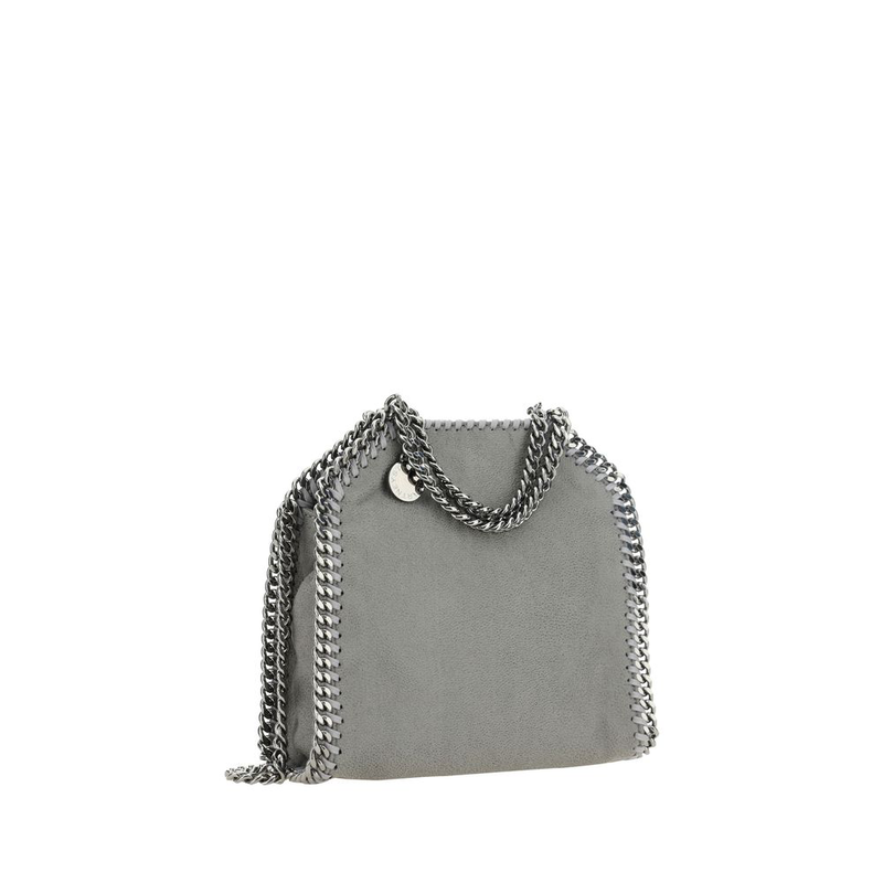 Gray polyester handbag-null