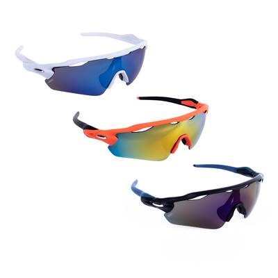 42k morfeo running sunglasses, Black/blue, medium