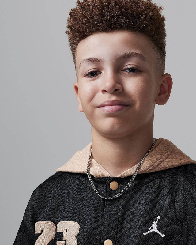 Nike jordan boys hoodieded jumpman baseball p-null