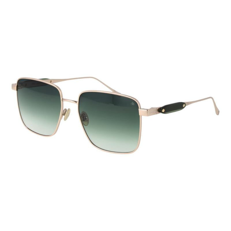 Rose gold metal sunglasses-null