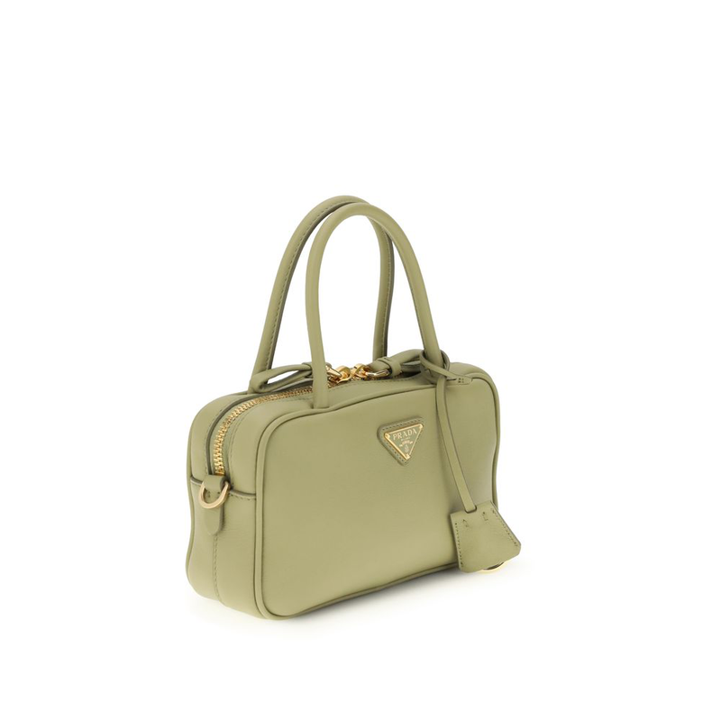 Bicolor calf leather bos taurus handbag-null