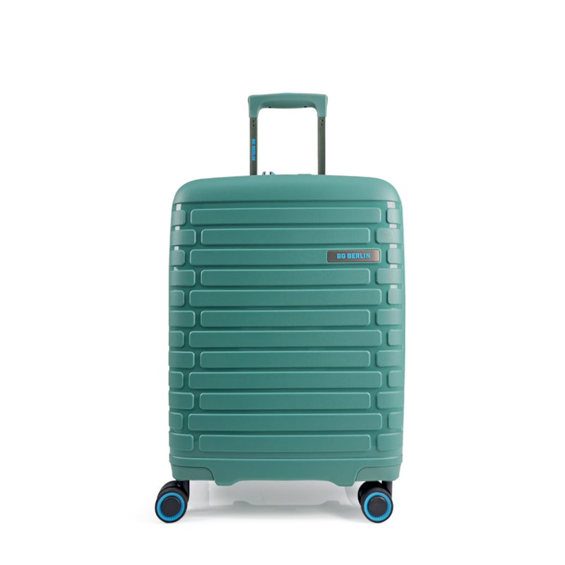 Bg berlin - soda cabin size/carry-on (4 wheel), double security zipper, 54cm/20in luggage, 10kg suitcase image number null