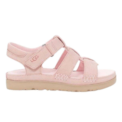 Kids goldenstar strap sandal, Pink, medium