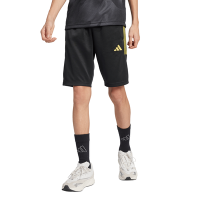 Adidas boy's house of tiro colors of football shorts kids, Black/black, medium