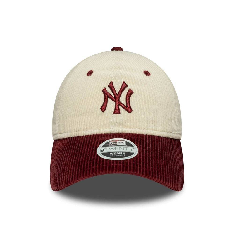 New era wmns block cord 9twenty new york yankees adjustable cap-null
