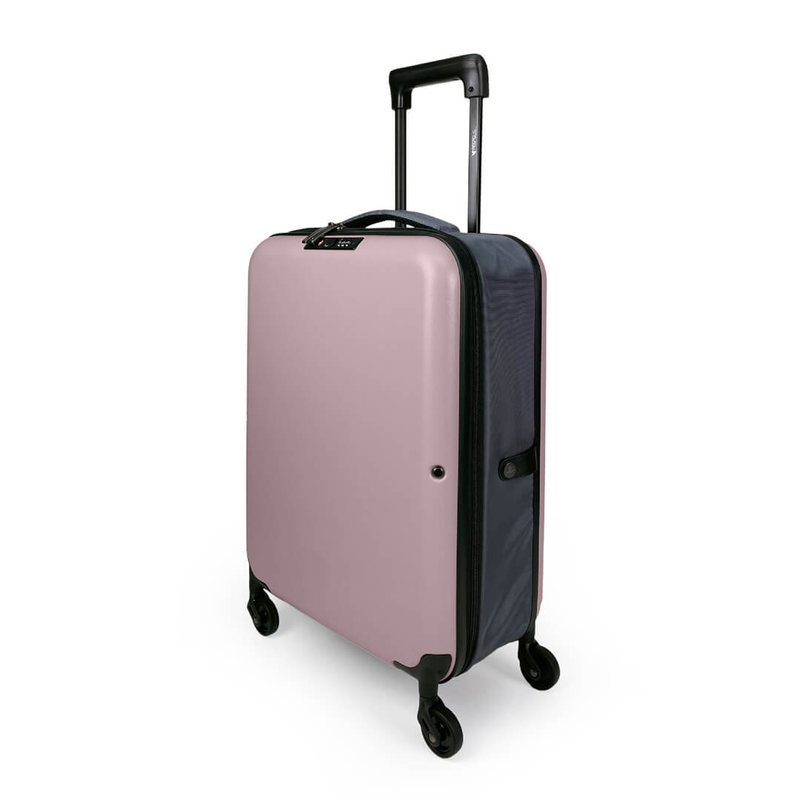 Product image: Bg berlin x pegasus - easypack, foldable cabin size/carry-on (4 wheel) 55cm/20in luggage 10kg suitcase - mint-null